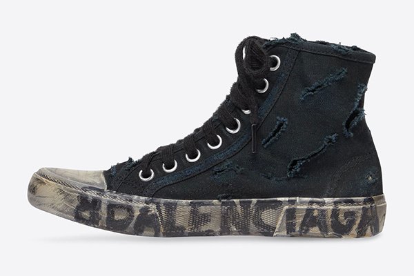 Balenciaga's $2,290 'destroyed' sneaker sparks criticism online