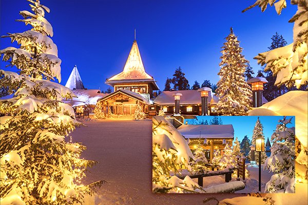 SANTA CLAUS VILLAGE IN ROVANIEMI, FINLAND