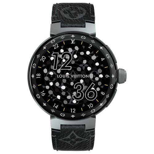 LOUIS VUITTON, QBB187
TAMBOUR HORIZON LIGHT UP
CONNECTED WATCH