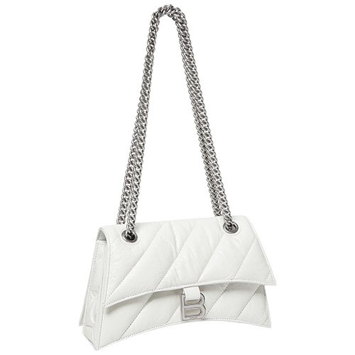 SMALL CHAIN BAG QUILTED
IN OPTIC WHITE BALENCIAGA
CRUSH