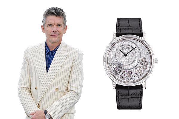 ETHAN HAWKE – PIAGET<br />
ALTIPLANO ULTIMATE HIGH<br />
JEWELRY G0A41122