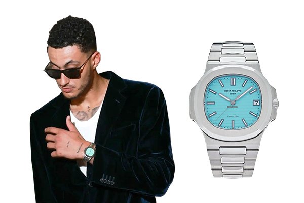 KYLE KUZMA – PATEK PHILIPPE<br />
NAUTILUS TIFFANY 5711/1A