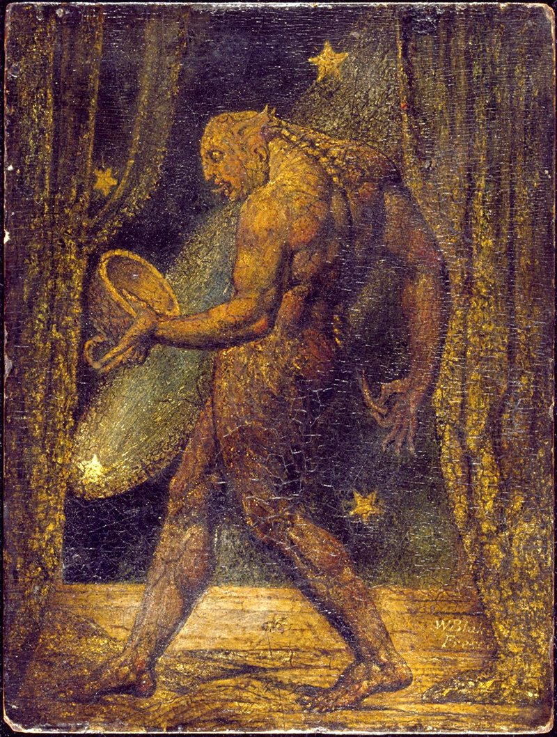 1. THE GHOST OF A FLEA –<br />
WILLIAM BLAKE