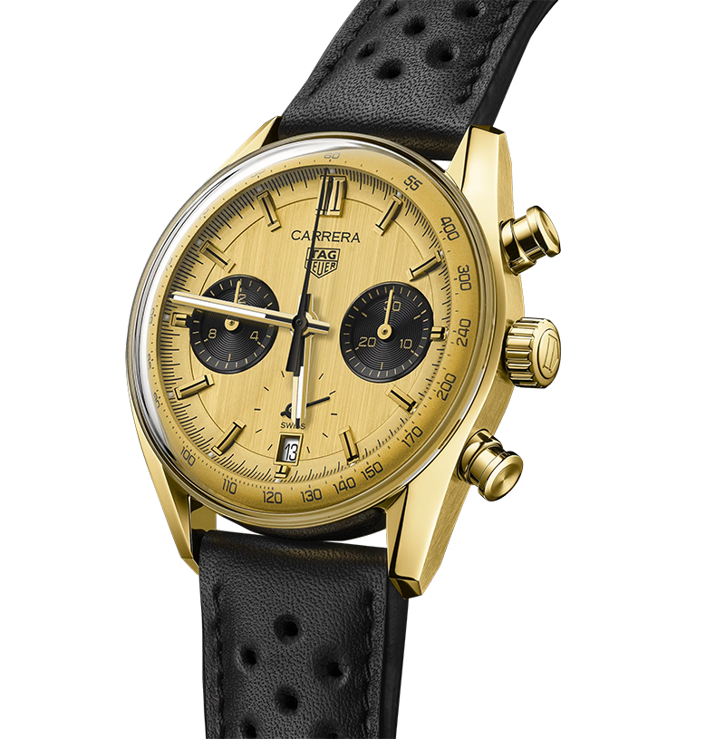 1. TAG HEUER CARRERA<br />
CHRONOGRAPH GOLD