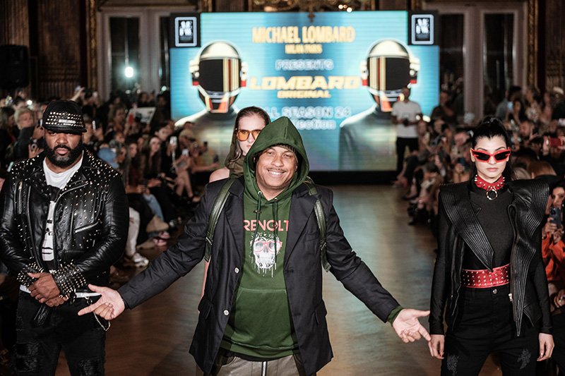 Michael Lombard - The Fashion Maverick's Runway Extravaganza in

Paris