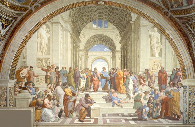 2. SCHOOL OF ATHENS BY
RAPHAEL