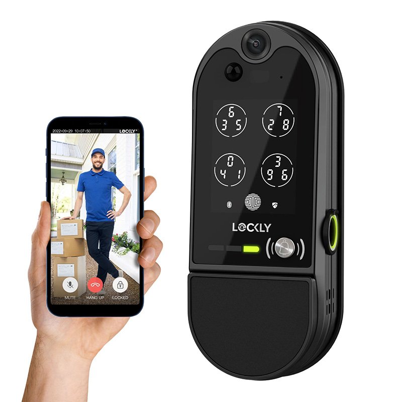 4. A CONNECTED LOCK THAT
ALLOWS YOU TO OPEN YOUR
DOOR WITH YOUR FACE