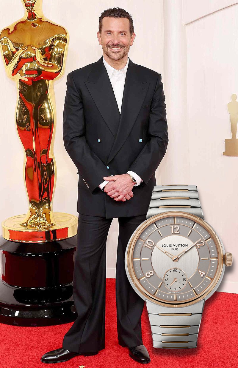 BRADLEY COOPER SPOTTED
WEARING LOUIS VUITTON
TAMBOUR