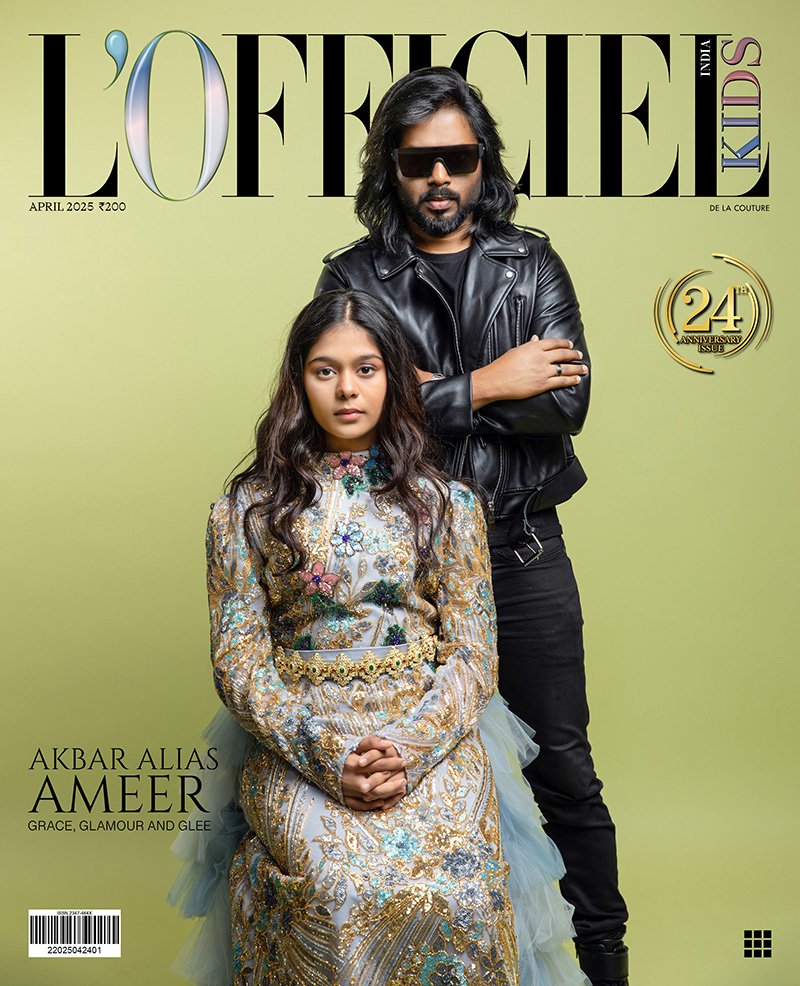 Kids L'Officiel Cover AMR Couture 24th Anniversary April 25