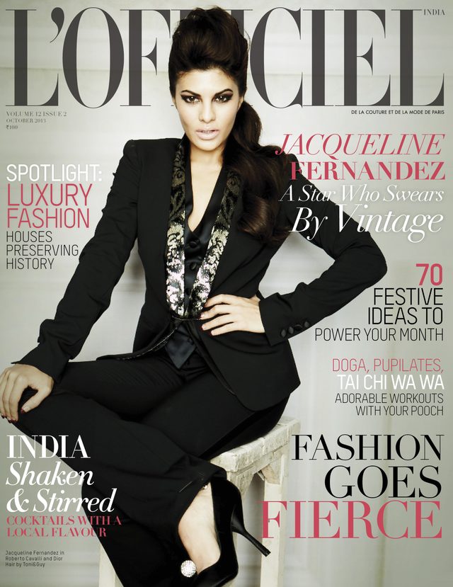 L’Officiel India cover October 2013