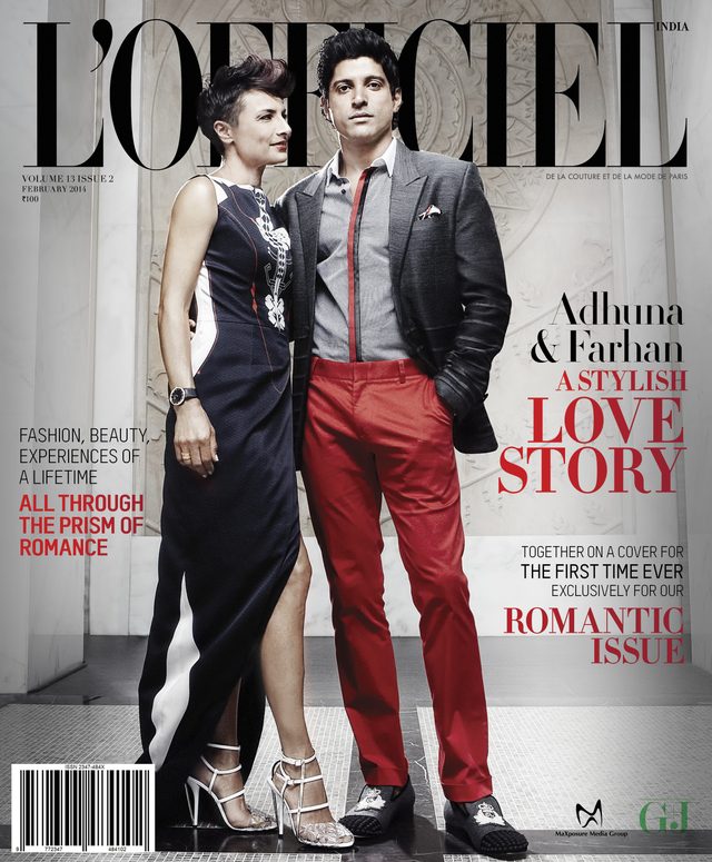 L’Officiel India cover February 2014 – Farhan Akhtar