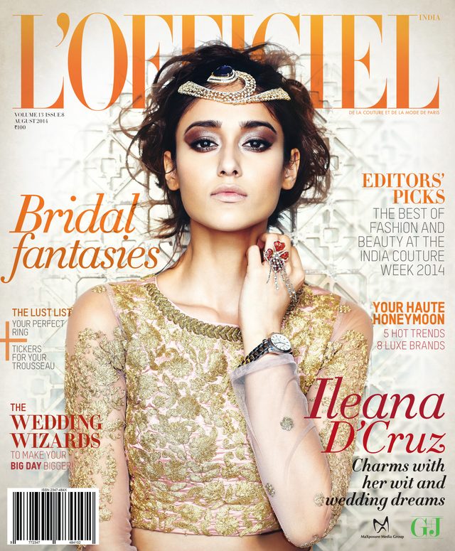 L’Officiel India cover August 2014
