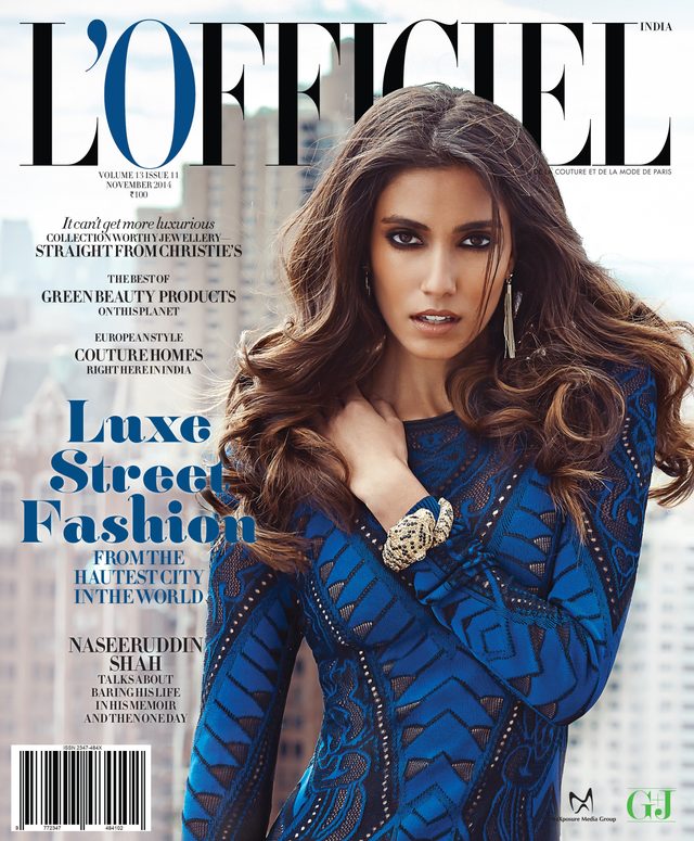 L’Officiel India cover November 2014