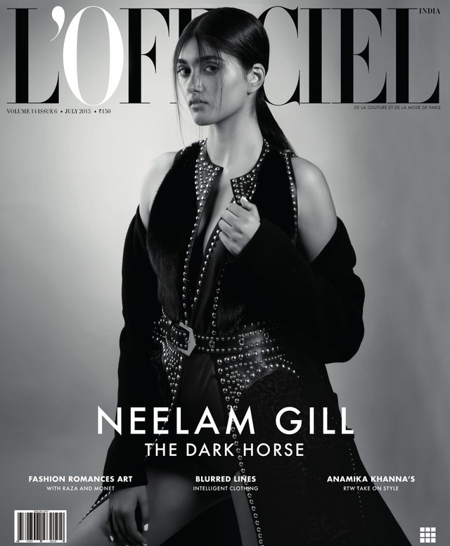 L’Officiel India cover July 2015 – Neelam Gill