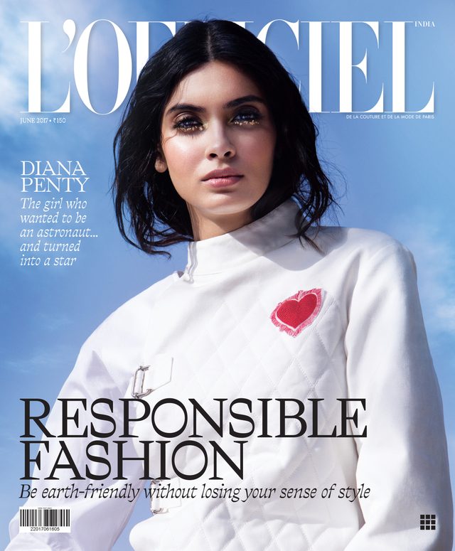 L’Officiel India cover June 2017 – Diana Penty