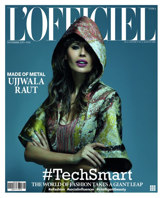 L’Officiel India cover November 2017 – Ujjwala Raut