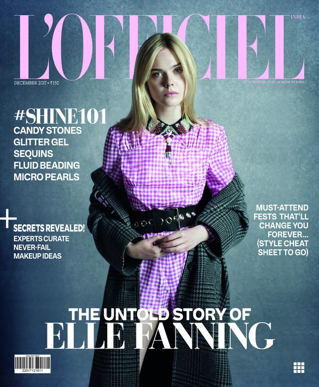 L’Officiel India cover December 2017 – Elle Fanning