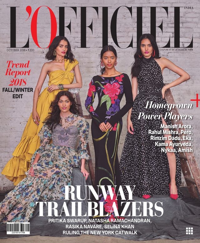L’Officiel India cover October 2018