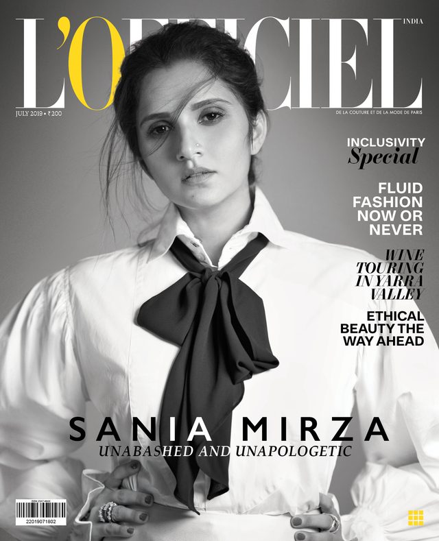 L’Officiel India cover June–July 2019 – Sania Mirza