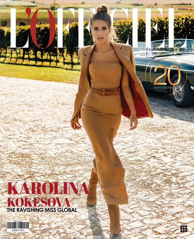 L’Officiel India cover April 2021 – Karolina Kokesova