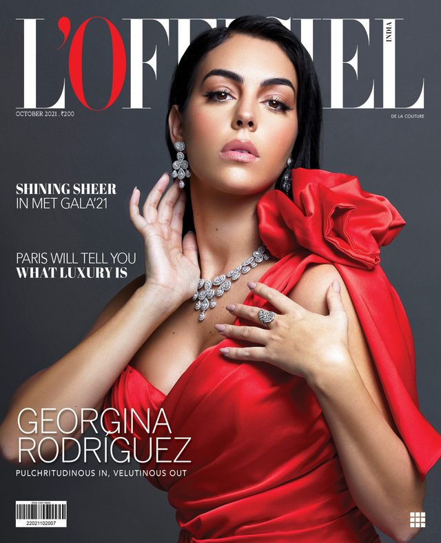 L’Officiel India cover October 2021 – Georgina Rodriguez