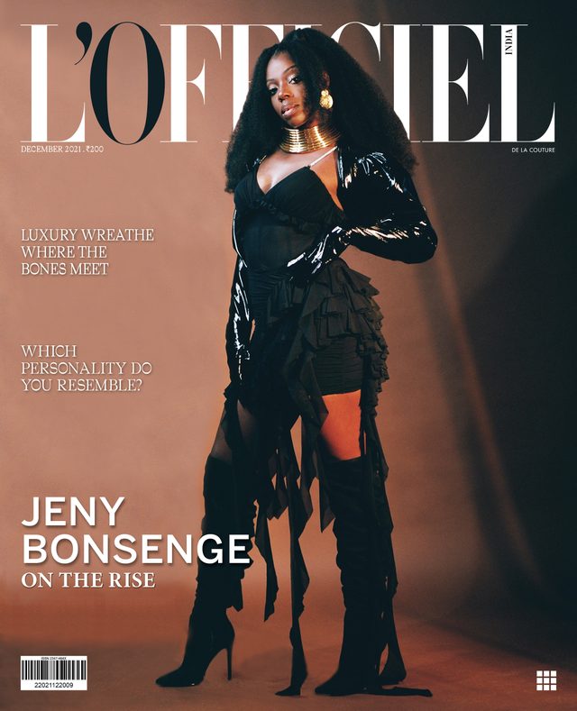 L’Officiel India cover December 2021 – Jeny Bonsenge