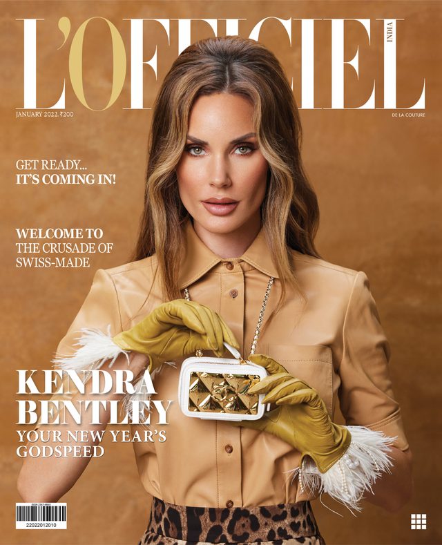 L’Officiel India cover January 2022 – Kendra Bentley