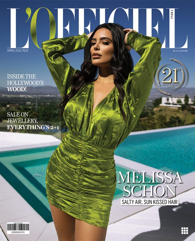 L’Officiel India cover April 2022 – Melissa Schon