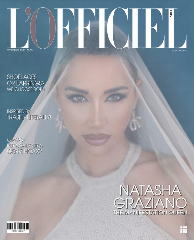 L’Officiel India cover October 2022 – Natasha Graziano