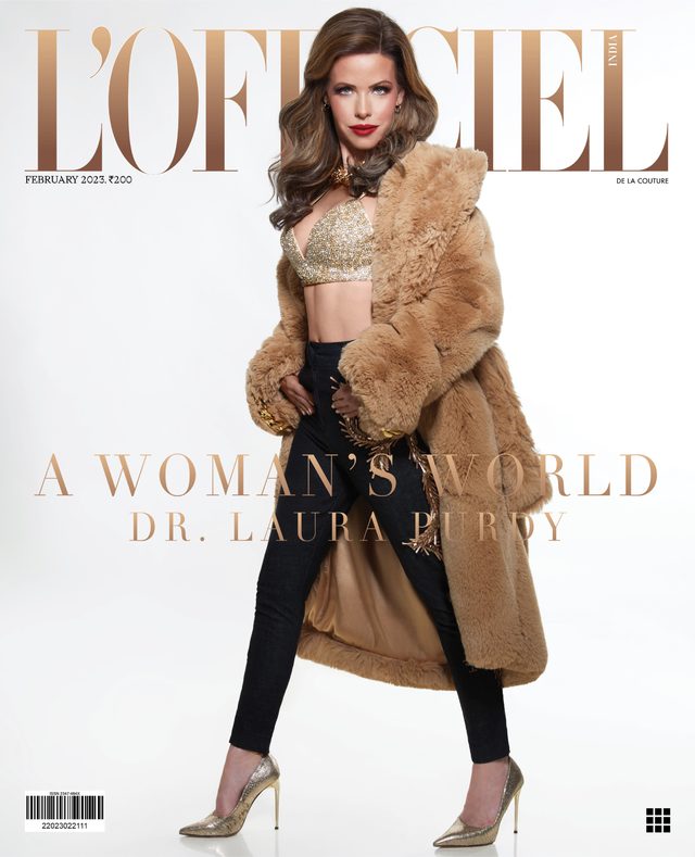 L’Officiel India cover February 2023 – Laura Purdy