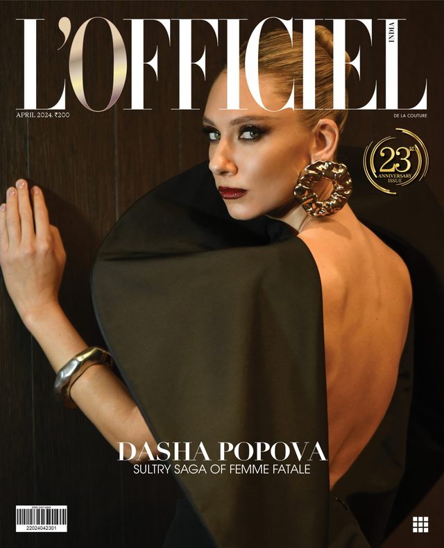 L’Officiel India cover April 2024 – Dasha Popova