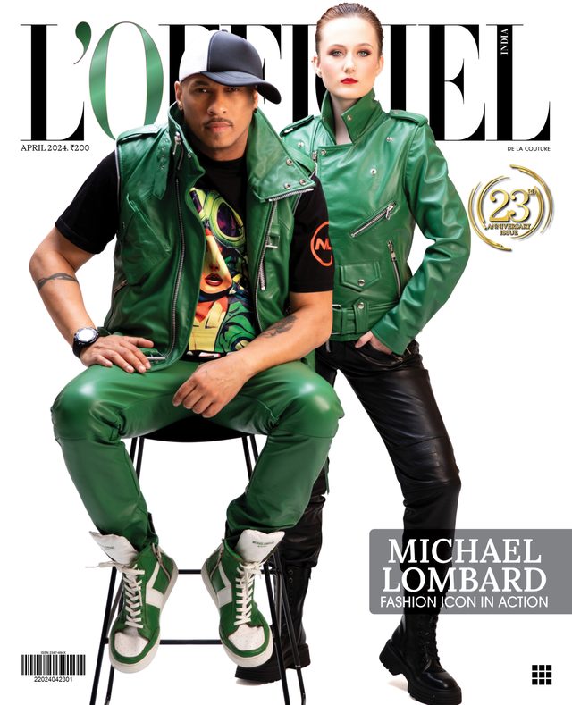 L’Officiel India cover April 2024 – Michael Lombard