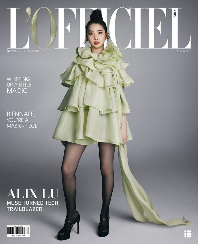 L’Officiel India cover November 2024 – Alix Lu