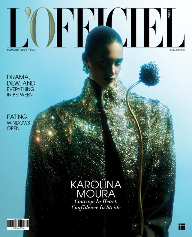 L’Officiel India cover January 2025 – Karolina Moura