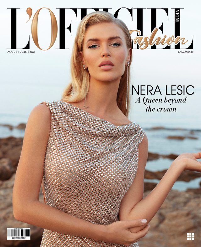 L’Officiel India cover August 2025 – Nera Lesic