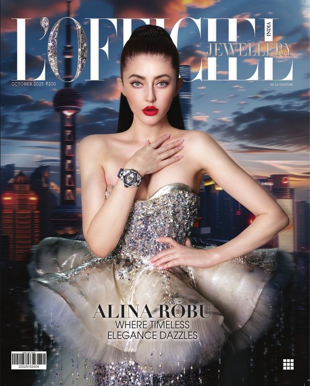 L’Officiel India cover October 2025 – Alina Robu