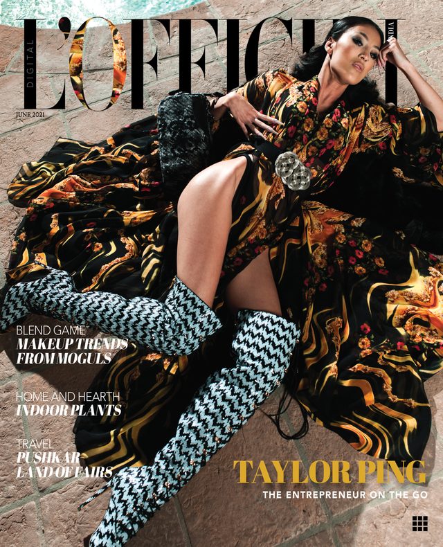 L’Officiel India Digital cover June 2021 – Taylor Ping