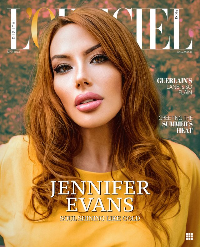 L’Officiel India Digital cover May 2022 – Jennifer Evans