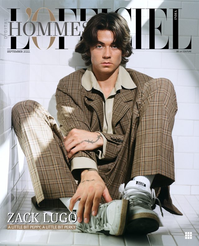 L’Officiel India Digital Hommes cover September 2022 – Zack Lugo