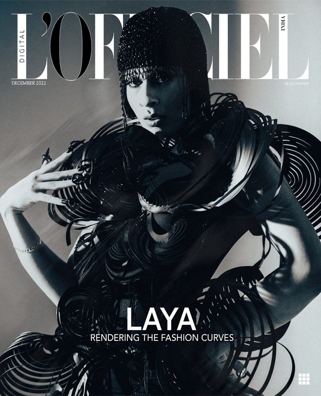 L’Officiel India Digital cover December 2022 – Laya Face