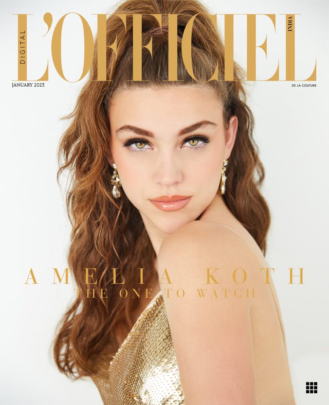 L’Officiel India Digital cover January 2023 – Amelia Koth