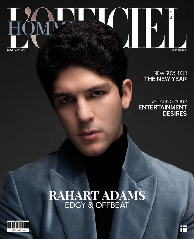 L’Officiel India Hommes cover January 2023 – Rahart Adams