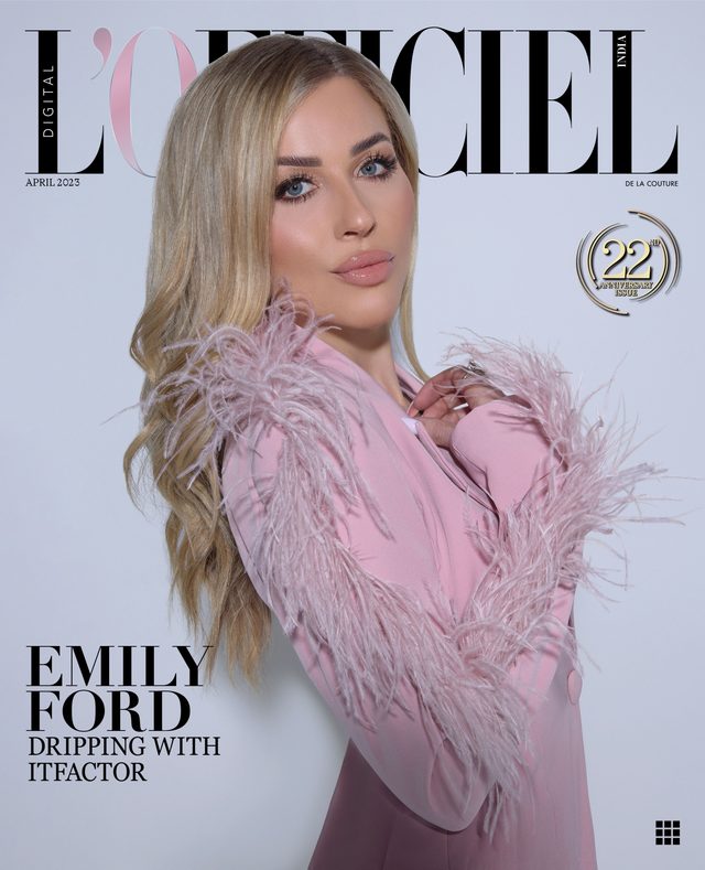 L’Officiel India Digital cover April 2023 – Emily Ford