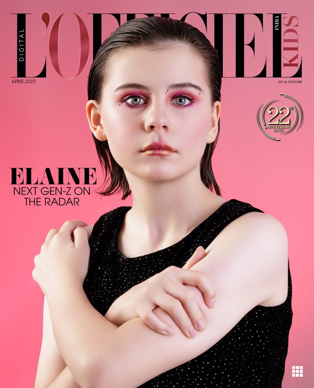L’Officiel India Digital Kids cover April 2023 – Elaine