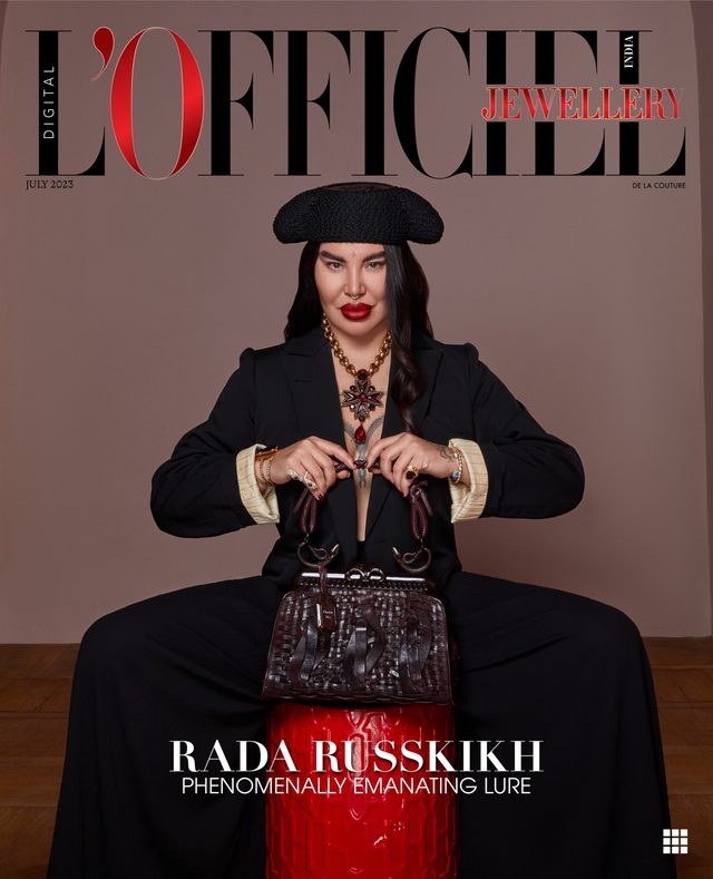 L’Officiel India Digital Jewellery cover July 2023 – Rada Russkikh