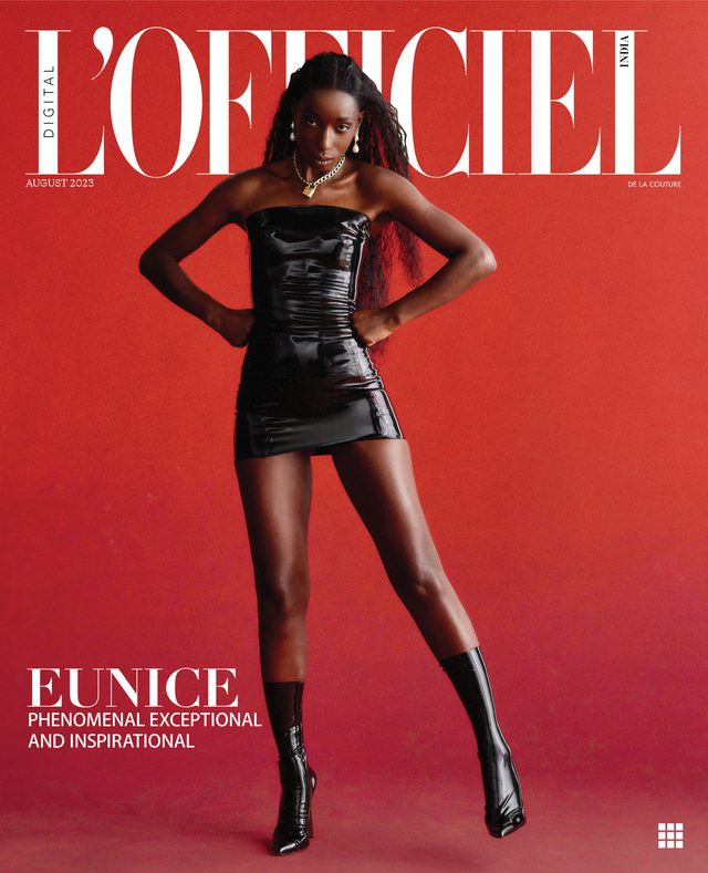 L’Officiel India Digital cover August 2023 – Eunice