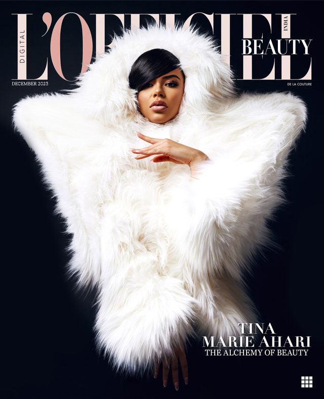 L’Officiel India Digital Beauty cover December 2023 – Tina Marie Ahari