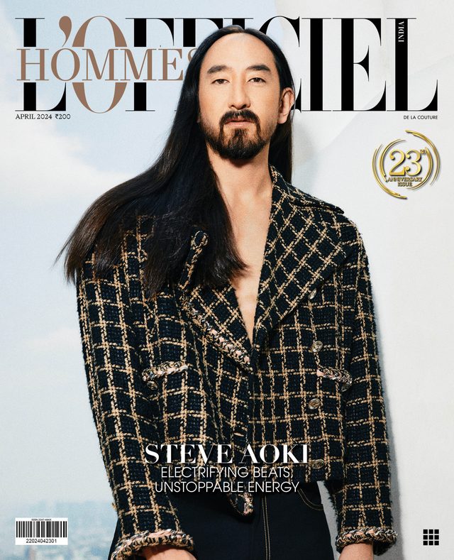 L’Officiel India Hommes cover April 2024 – Steve Aoki