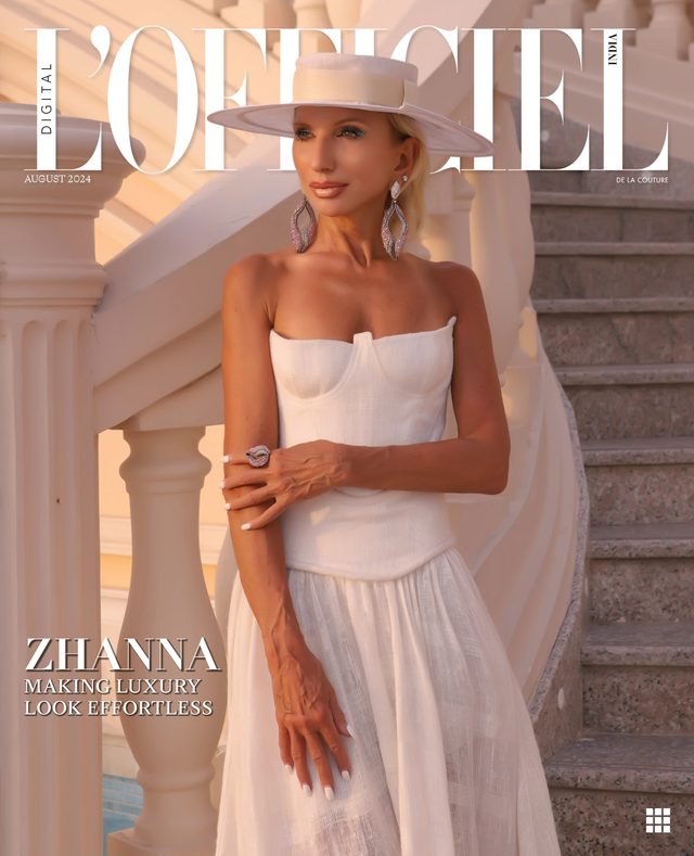 L’Officiel India Digital cover August 2024 – Zhanna