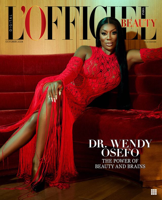 L’Officiel India Digital Beauty cover October 2024 – Dr Wendy Osefo